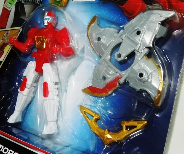 Producto - Power Rangers Ninja Steel Armored Robo Red Zord Alto 13 cm - 3