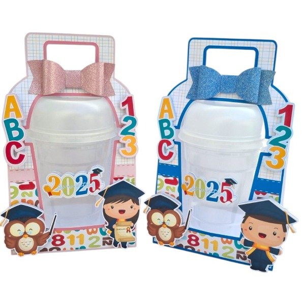 Producto - Vaso domo Golosinero Souvenirs Egresados