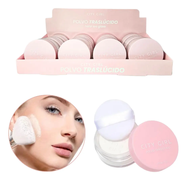 Producto - Polvo traslúcido fijador City Girl