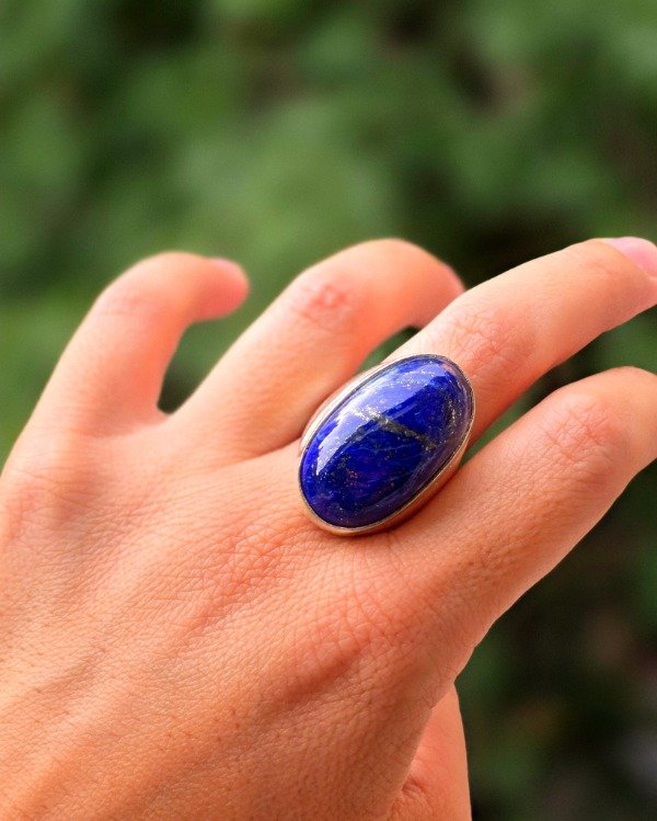 Producto - Anillo XL lapislazuli