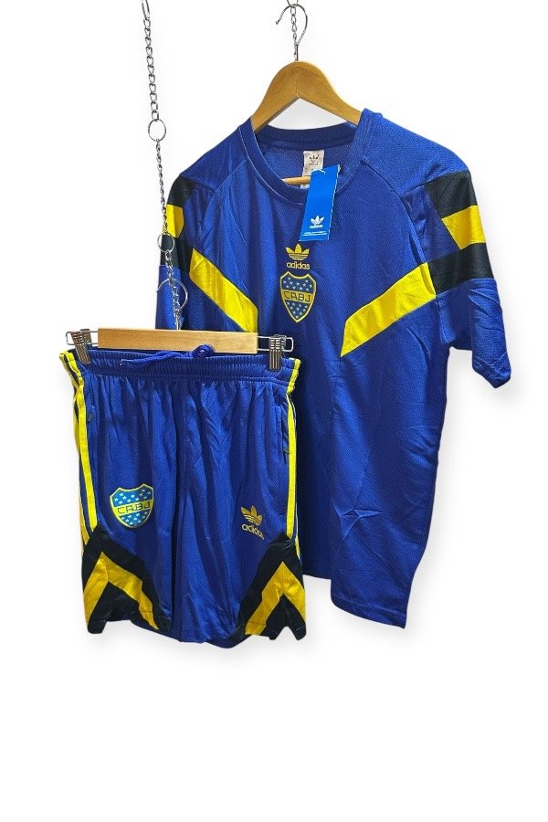 Producto - Conjunto Boca Juniors Icon 1993 Adidas Entrenamiento Importado