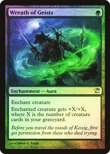 Producto - Wreath of Geists Foil  Innistrad