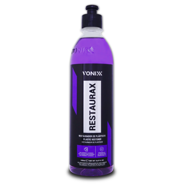 Producto - RESTAURAX  500 ML RESTAURADOR PLASTICOS VONIXX
