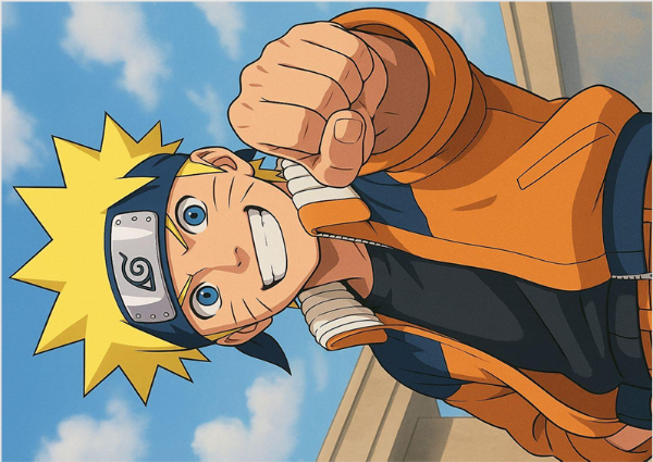 Producto - Lamina comestible rectangular naruto 6