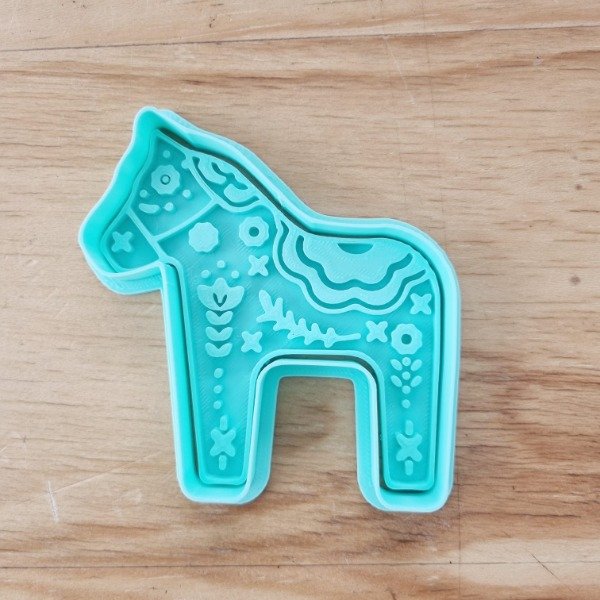 Producto - Cortante + stamp caballo Escandinavo