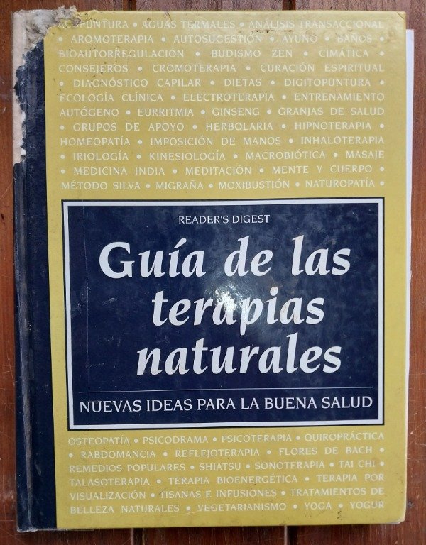 Producto - Guia de las terapias naturales READERS DIGEST