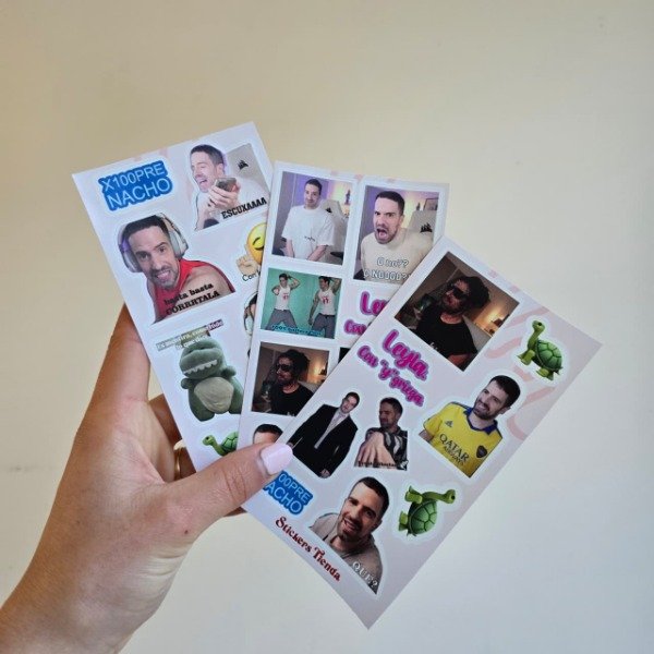Producto - Planchas de stickers Martin Cirio