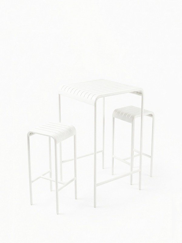 Producto - Mesa y Banquetas Natsu Hueso