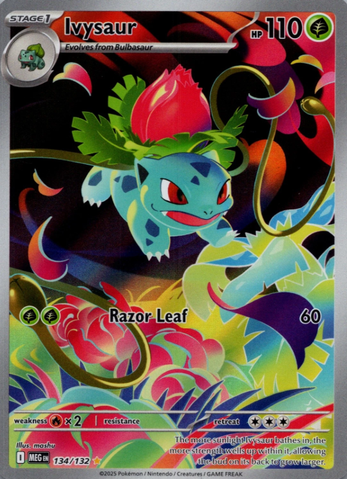 Producto - Ivysaur - 134/132 - Mega Evolution - Holo