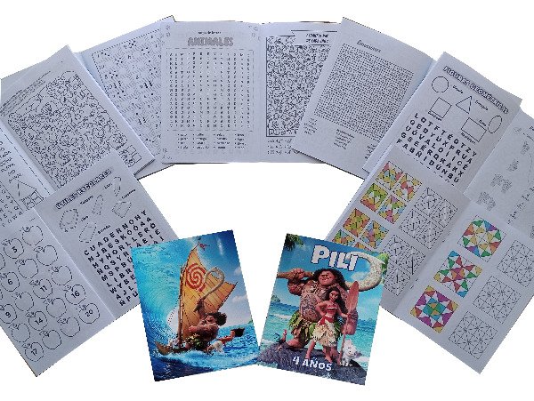 Producto - 15 Libros grandes didacticos 20x14cm personalizados