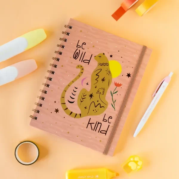 Producto - CUADERNO A5 TAPA DURA WILD