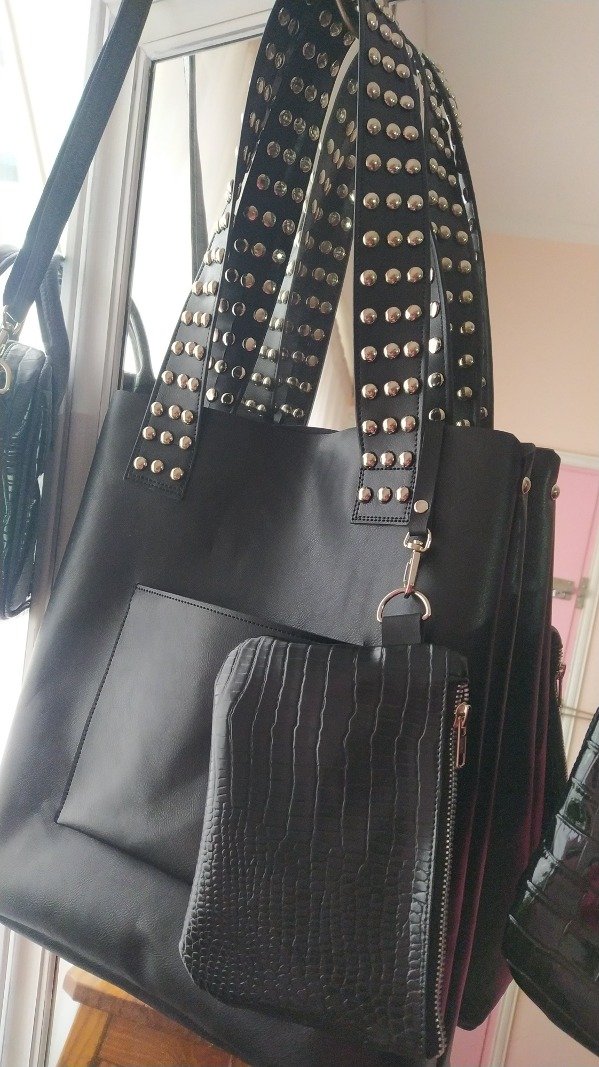 Producto - Tote Caro XL Negro (sin forro)