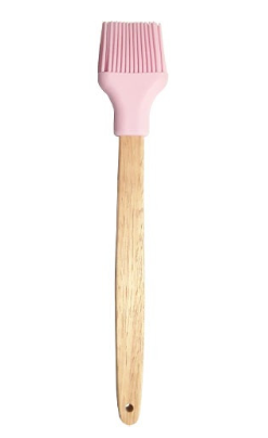 Producto - Cepillo silicona mango madera 28CM