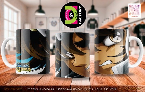 Producto - Taza - Anime - Caballeros del Zodiaco - TZ-RT-BL-11OZ-27-ANM-CDZ