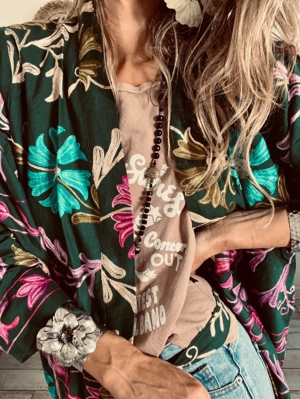 Producto - Kimono Bombay verde - 1