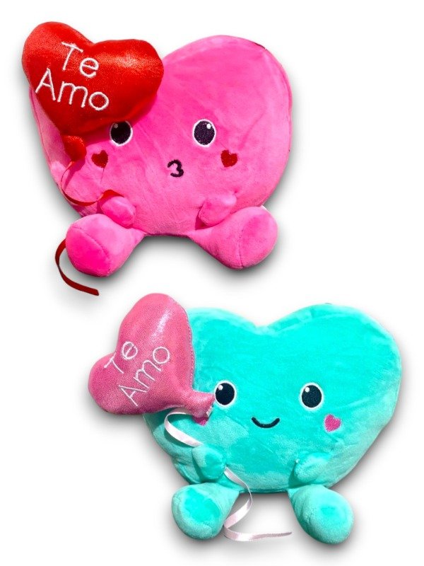 Producto - Peluche Corazón Globo Te Amo