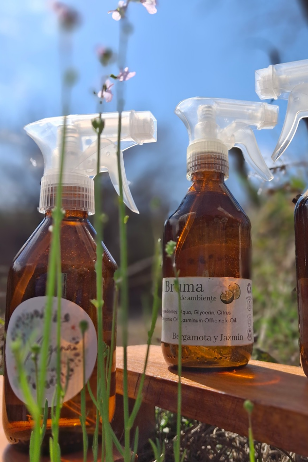 Producto - Bruma ambiente - Jazmín / Bergamota con pulverizador