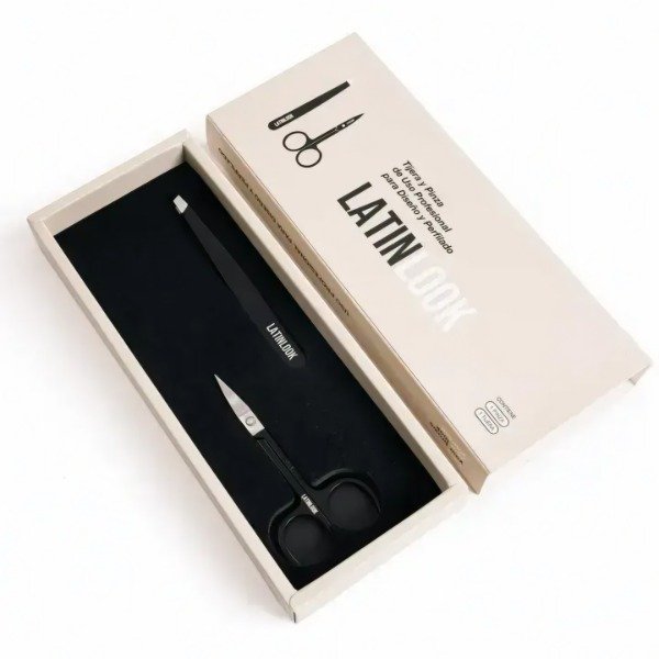 Producto - Set tijera y pinza de depilar - LatinLook - 0