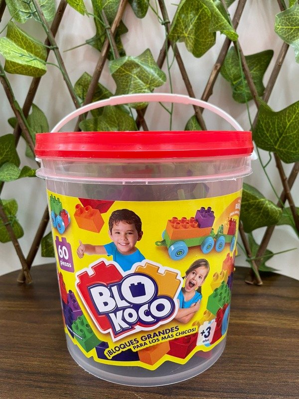 Producto - Balde 60 bloques grandes Blokoco