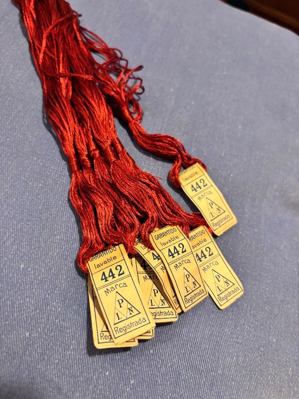 Producto - Hilo de seda vegetal (por unidad )