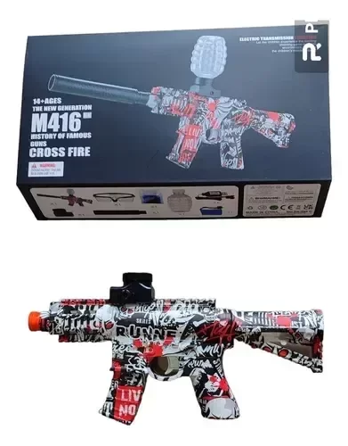 Producto - Pistola balas hidrogel M416