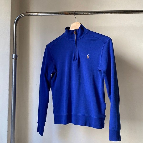 Producto - Buzo al cuerpo azul Ralph Lauren