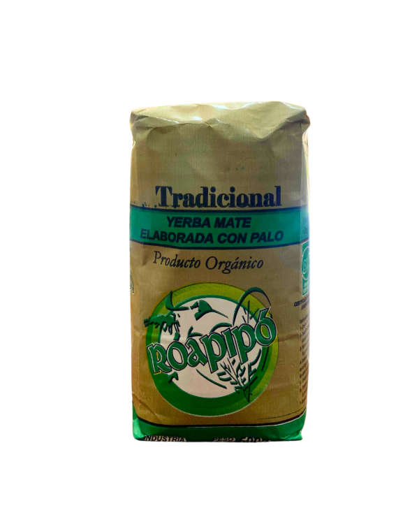 Producto - ROAPIPO YERBA MATE ORGÁNICA TRADICIONAL 500G