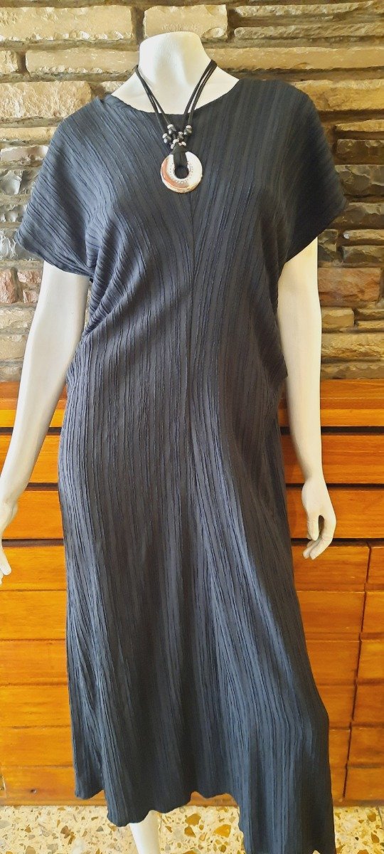 Producto - Vestido lino plisado