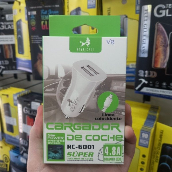 Producto - Cargador para auto - MicroUSB