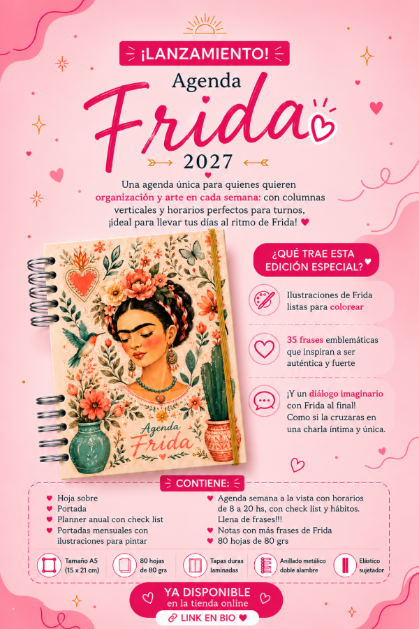 Producto - AGENDA FRIDA 2027 - semana a la vista - 4