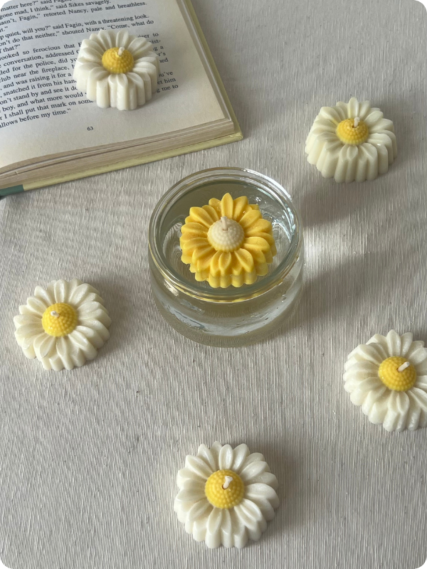 Producto - Vela Flor Margarida - 0