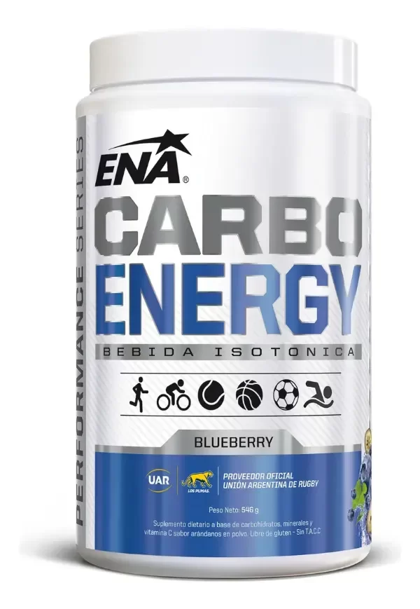 Producto - Bebiba Isotonica Carbo Energy Ena 540 Gr Maxima Hidratacion Sabor Fruit Punch
