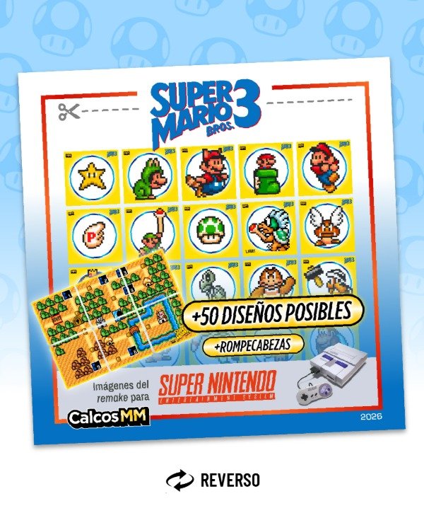 Producto - Mini Sobre / Super Mario Bros. 3 - 3