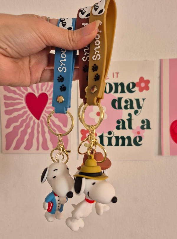 Producto - Kit Snoopy 2 Premium - Peluche, taza, totebag, stickers y llavero - 4