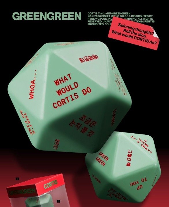Producto - Cortis GREENGREEN (Dice Version)