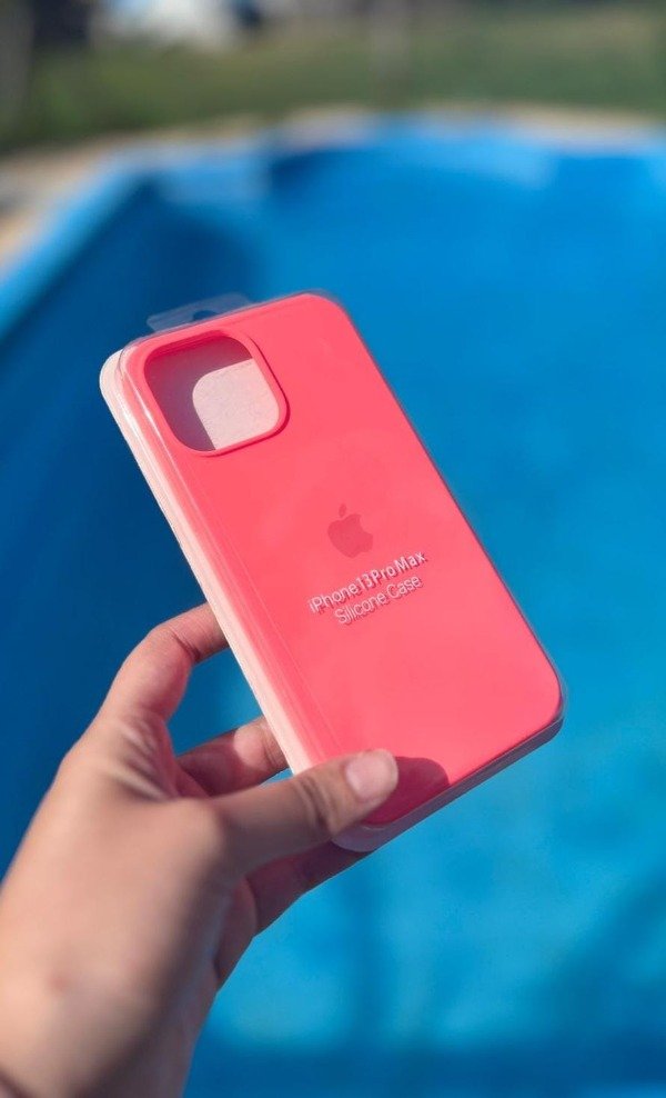 Producto - Iph 13 pro max silicona case chicle