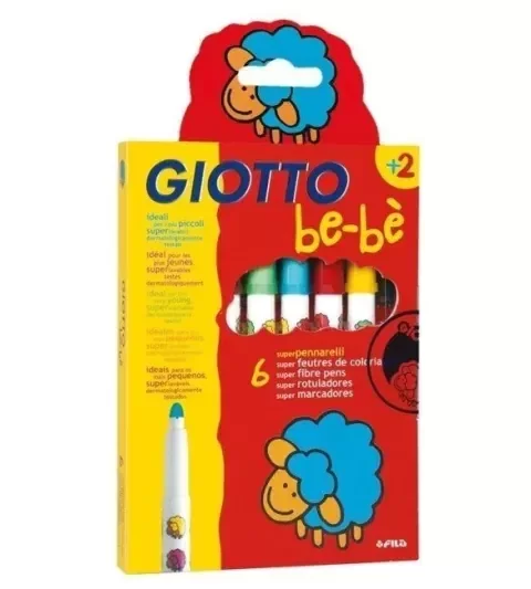 Producto - Marcador Giotto bebé x6 unid