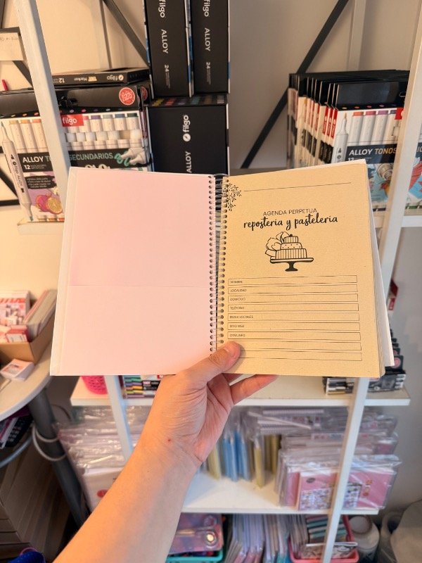 Producto - Agenda pastelería y repostería