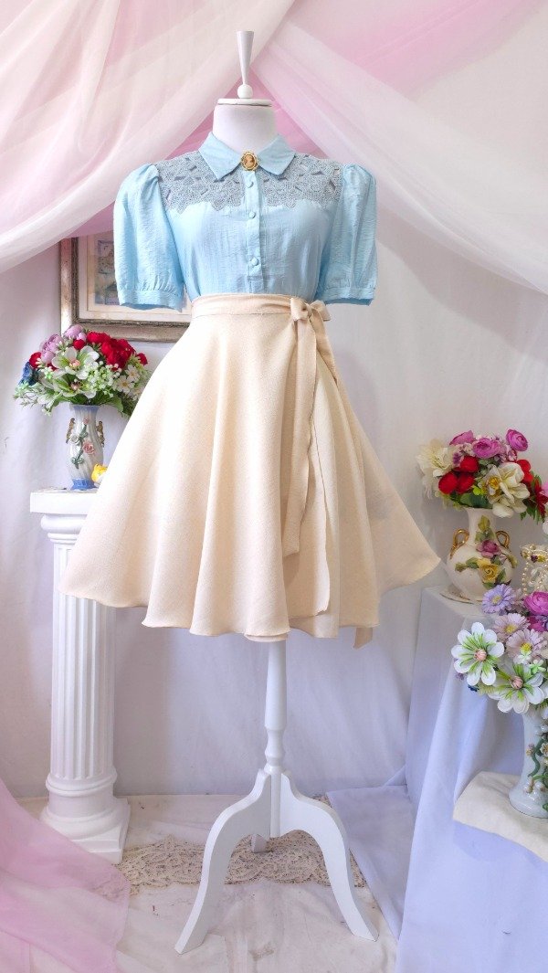 Producto - Falda Juliana Crudo! IMPORTADA NUEVA