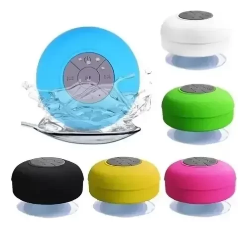 Producto - Parlante Portátil Ducha Pileta Resistente Agua C/ Sopapa