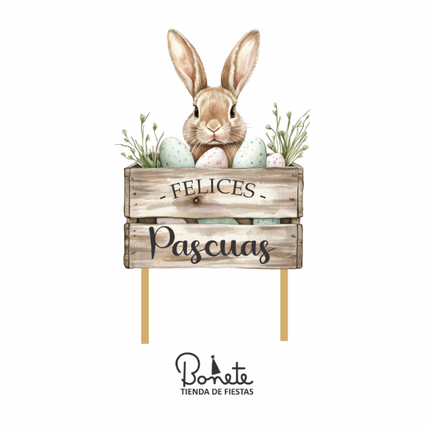 Producto - Topper Felices Pascuas