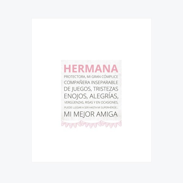 Producto - Hermana