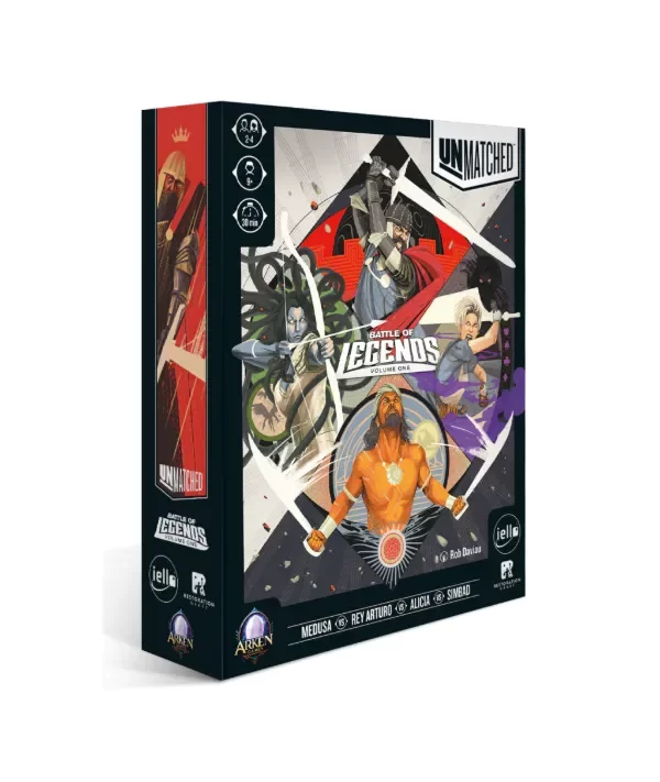 Producto - Unmatched: Battle of Legends, Volumen Uno