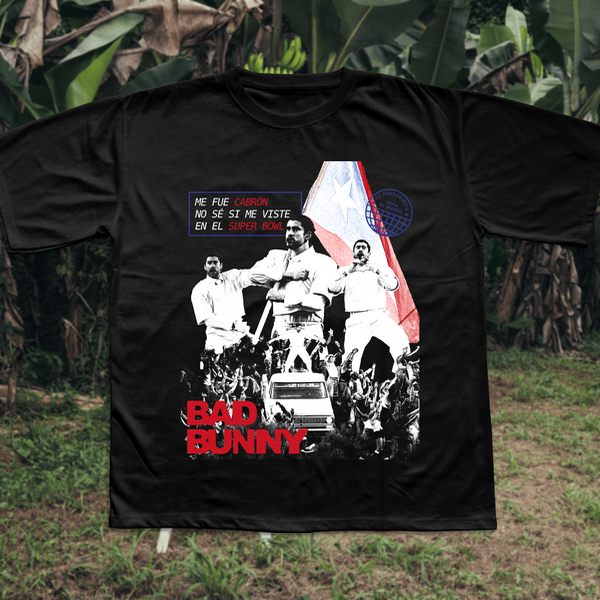 Producto - REMERA BAD BUNNY - NEGRA