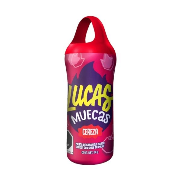 Producto - Lucas Muecas Sabor Cereza 24g