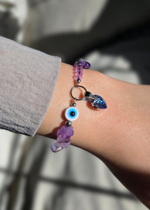 Producto - Pulsera Amuleto Amatista Mística - 2