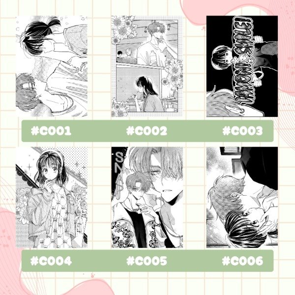 Producto - Tamon's B-side // Postales foil - 3
