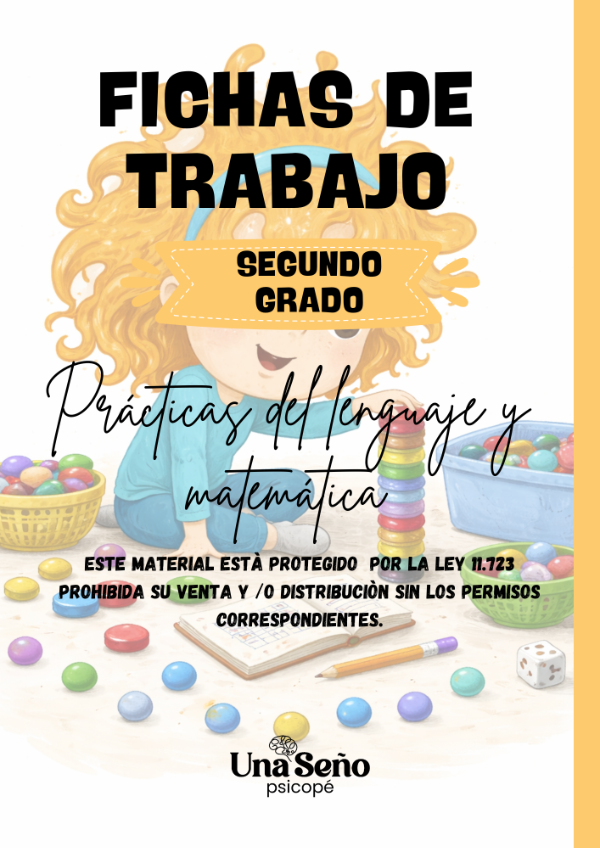 Producto - COMBO SEGUNDO GRADO RICITOS DE ORO NUMERACION Y CALCULOS MENTALES MARZO