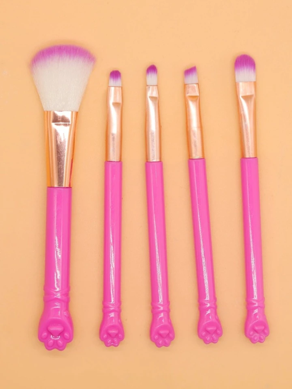 Producto - Set x5 brochas huellita