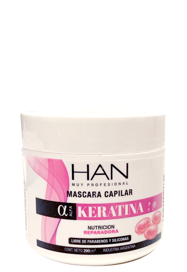 Producto - Máscara Capilar Alfa Keratina Han
